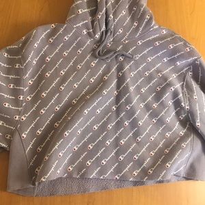 cropped champion jacket